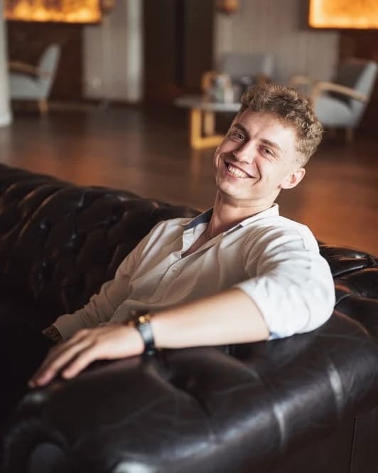 Michał Nycz podczas rozmowy